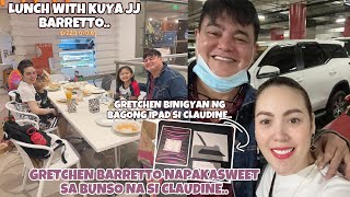 GRETCHEN BARRETTO NIREGALUHAN SI CLAUDINE GANITO KASWEET SA BUNSO NILA PLUS BONDING WITH KUYA JJ [upl. by Auqkinahs8]