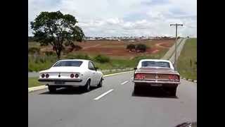 Racha entre opalas na rodovia Brasil [upl. by Amarillis68]