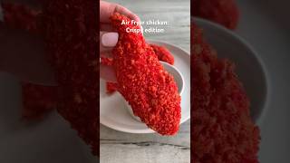 Have you tried Flamin’ Hot Cheetos Air fryer chicken Crispy Edition easyrecipe shorts [upl. by Gemperle]