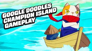 Zerando o jogo do Google  Doodle Champion Island  Até o Final [upl. by Madison]