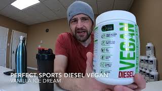 Review Perfect Sports Diesel Vegan Vanilla Ice Dream [upl. by Yennor]