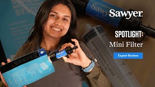 Sawyer  Mini Filter Review [upl. by Eatnuahc]