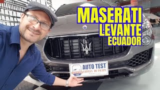 MASERATI LEVANTE ECUADOR [upl. by Neelac21]