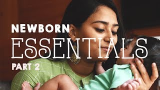 Newborn Essentials Part 2  Indian Mothers [upl. by Ruscher353]