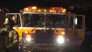 PreArrival Video Reported house fire in Catasauqua PA 041217 [upl. by Parrott]