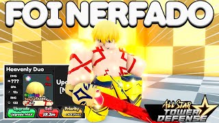 GILGAMESH 7 STAR NERFADO NA UPDATE ALL STAR TOWER DEFENSE [upl. by Nenerb]