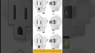 Top 5 Best 3to2 prong Plug Adapter in 2024 [upl. by Deuno]