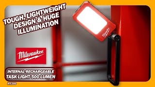 Milwaukee 500 Lumen Internal Rechargeable Task Light  IRTL500 [upl. by Hinkel450]