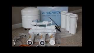 APEC Water Reverse Osmosis Installation Review [upl. by Neetsirhc]