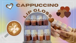 Mmm Cappuccino Lip Gloss amp Shes Sweetened  Tutorial [upl. by Naillimixam]