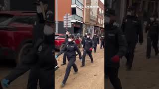 valencia dana policianacional voluntário pueblo españa español canaryrecordstv ayuda [upl. by Acirrehs]