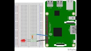 Lập trình xuất dữ liệu qua GPIO Raspberry Pi 4  Bài 3  Lập trình IoT cơ bản [upl. by Yrrehs]