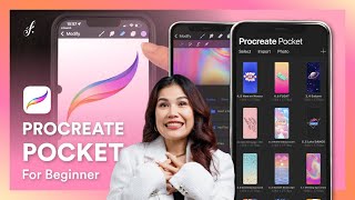 How to Get Started with Procreate Pocket ➡️ Procreate Pocket Tutorial for Beginners [upl. by Pence]