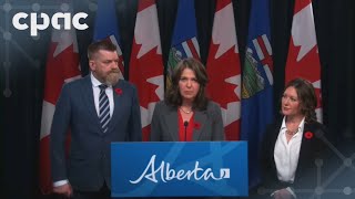 Premier Smith responds to proposed federal emissions cap on oil and gas – November 4 2024 [upl. by Allyson]