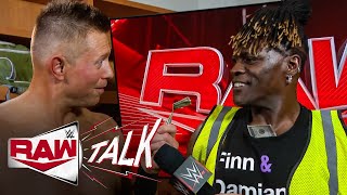 RTruth schools The Miz on The Judgment Day and premature initiation WWE Raw Talk Feb 5 2024 [upl. by Ileane]