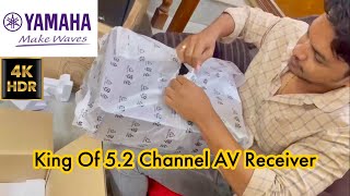 Yamaha RXV4A 52Channel AV Receiver with 8K HDMI and MusicCast unboxing amp Review [upl. by Idram]