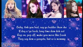 Blackpink quot16 shotsquot lyrics choreography version [upl. by Harewood]