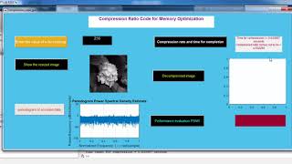 Image Compression using sparse technique and GUI implementation  MATLAB [upl. by Kleon]