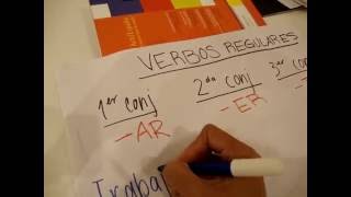 Conjugación de Verbos Regulares en Español  parte 1 How to Learn Spanish [upl. by Etnohs]