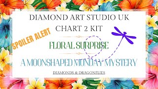 SPOILER ALERT FLORAL SURPRISE FIRST LOOK DIAMOND ART STUDIO UK [upl. by Lenssen]