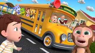 Wheels on the Bus  Almama Kids Songs amp Nursery Rhymes [upl. by Ahsed]