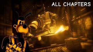 ALL CHAPTERS  Bendy and the Ink Machine™ Full game amp Ending Playthrough Gameplay [upl. by Ardied]