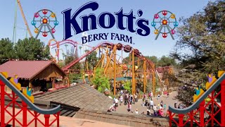 My Top Rides At Knotts Berry Farm [upl. by Welby718]