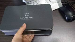 Unboxing caratlane 14k yellow gold bracelet [upl. by Orihakat556]