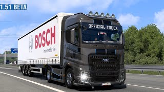 ETS2 151 BETA ★ Germany Rework I Ford Trucks FMAX 2788 EURO TRUCK SIMULATOR 2 [upl. by Aleahc]