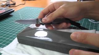 How To Sharpen a Folding Knife [upl. by Araht]