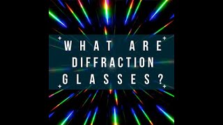 Ultimate Diffraction Glasses  Rainbow Prism Kaleidoscope Refraction Lenses [upl. by Ignace]