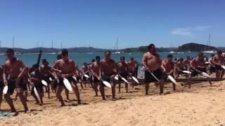 Waitangi Day Haka performance 2017 [upl. by Alleuol]