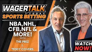 Free Best Bets and Expert Sports Picks  WagerTalk Today  NFL Props amp UFC Fight Night  11124 [upl. by Behnken]