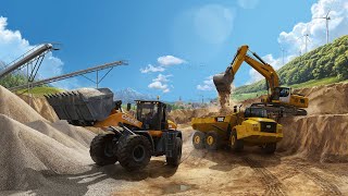 CONSTRUCTION SIMULATOR 2022  Campaign Job Build an Access Road Part 1 constructionsimulator [upl. by Ryann]