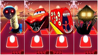 Spider Thomas 🌟 Siren Head 🌟 Thomas The Train Exe 🌟 Choo Choo Charles ⚡ Tiles Hop EDM Rush [upl. by Ailasor]