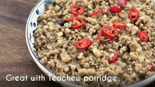 Minced pork with black beans Recipe  ieatishootipost [upl. by Akaenahs]