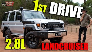 2024 Landcruiser 70 series 1st drive review [upl. by Hubey]