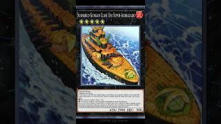 Yugioh Susharco Gunkan Clase Uni SuperAcorazado Carta Tipo Fuego [upl. by Atterol775]