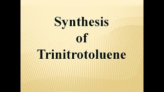 Trinitrotoluene TNT Easy Organic Chem synthesis [upl. by Atselec]