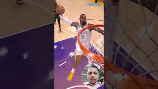 LeBron James reaction NBA shorts [upl. by Hgieliak]