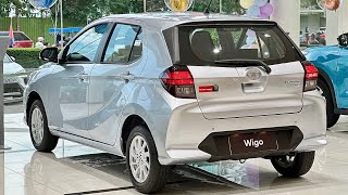 2025 Toyota Wigo Silver  10L Luxury Small Car  Interior And Exterior [upl. by Asyle]