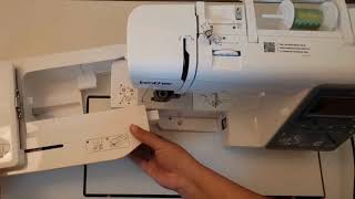 Add and Remove the Embroidery Unit on Brother SE630  Sewing and Embroidery Machine for Beginners [upl. by Ailedua]