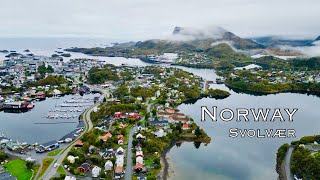 Svolvær Norway 4K  DJI Mini 3Pro  《航拍。挪威。深度飛》 2023 Sep Norway [upl. by Amero]