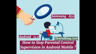 How to Stop Parental Control Supervision in Android Mobile [upl. by Leeda]