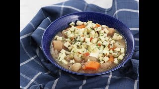 Vegetarisk kalops med rotfrukter och äpple  Köket [upl. by Simpson]