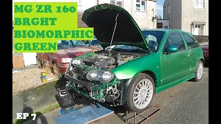 MG ZR 160  Rustival Prep  Oil Changed And Lambda SensorEngine Light Fail [upl. by Larena]