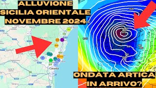 Alluvione SICILIA  Ondata di aria ARTICA come non si vedeva da decenni [upl. by Eelahc]