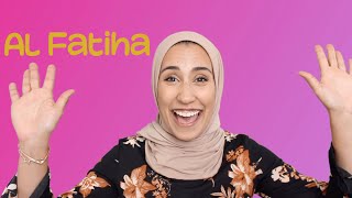 Al Fatiha For Kids  Quran For Kids  Meaning and Pronunciation [upl. by Karee659]