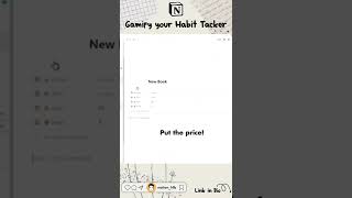 Gamify your Habit Tracker in Notion Part 3 [upl. by Amek]