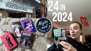 Reading Books from my 24 in 2024 List  help Im so behind [upl. by Eidas]